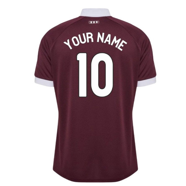 2026 2027 Hearts Shirt Name) Home Uniform (Your-ProGear Kits